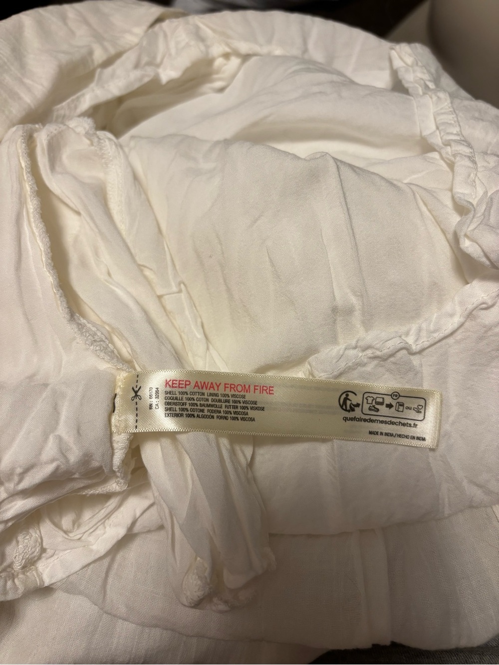Free People Marina Mini Dress in Ivory
White - Size L (Excellent Condition) - Picture 8 of 8